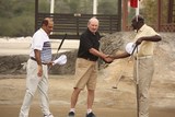 Salah Al Shaer, Gerry McDermott, Saleh Juma